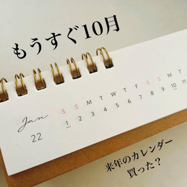 「この形は初めてかも…！」ダイソーの“スリムカレンダー”はデスク周りで活躍しちゃう！？