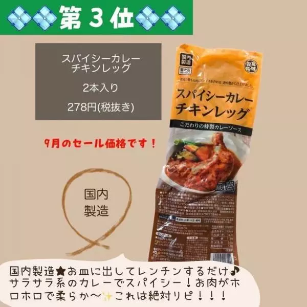スパイシーカレーチキンレッグ