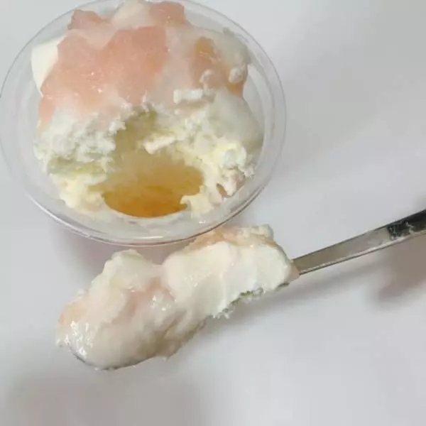 赤城乳業のフロリダサンデー白桃