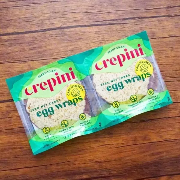 コストコの「平飼いたまごとカリフラワーパウダーのクレープ」