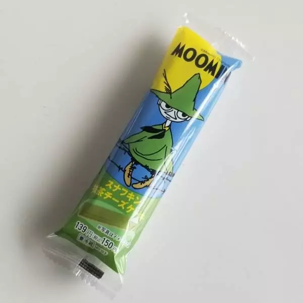 スナフキン抹茶チーズケーキ