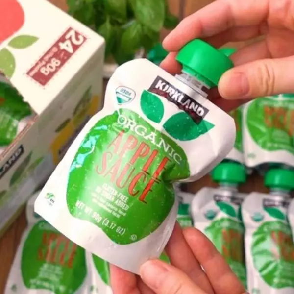 コストコのオーガニックアップルソース
