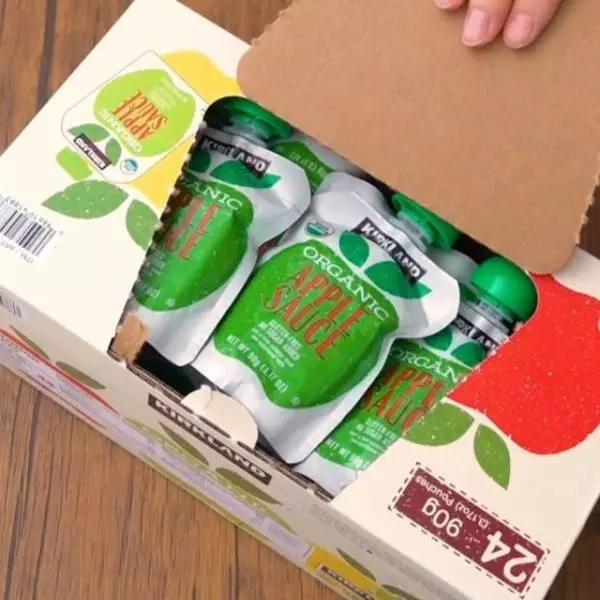 コストコのオーガニックアップルソース