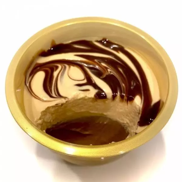 ローソンのチョコキャラメルプリン