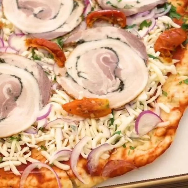 丸型ピザポルケッタ