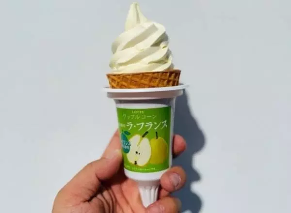 ファミリーマートのラフランスソフトクリーム