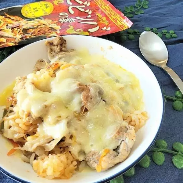 カルディのビビンバの素で作ったビビンバの写真