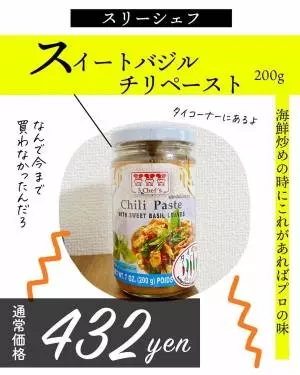 スイートバジルチリペースト