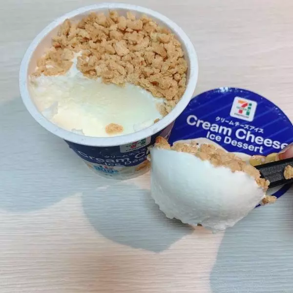 クリームチーズアイスの画像