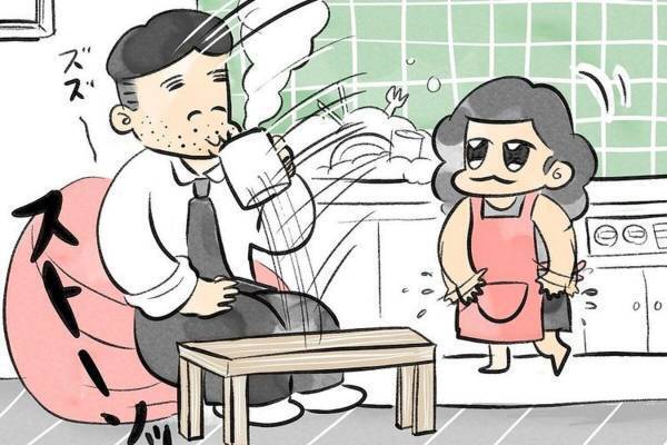 【クスっとする話】「行ってくるね～」朝、仕事にむかう夫が元気よく挨拶。見送ろうとすると…？