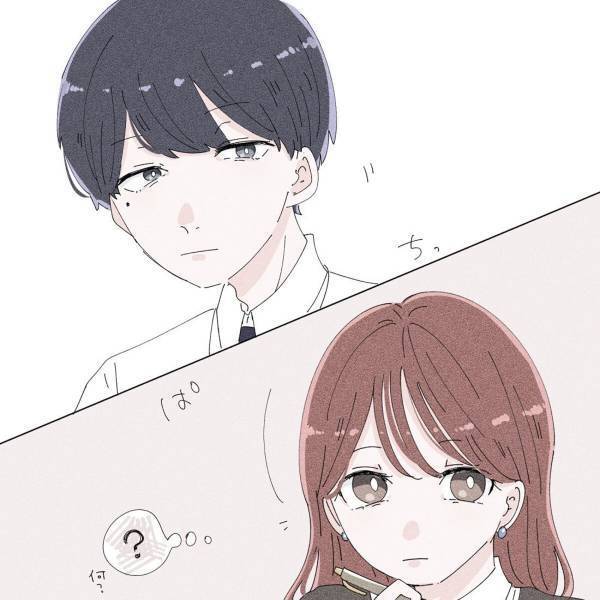 【漫画】「やばい顔がゆるむ…！」同じ職場の彼。目があった瞬間に“彼がやったこと”とは…！？＜社内恋愛はやべぇって話＞