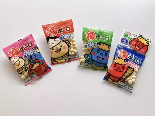 福ボーロでお子様も一緒に節分気分を楽しめる。