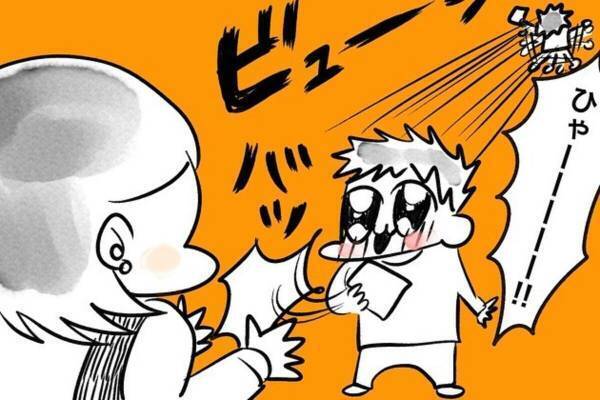 【おもしろ日常漫画】「まだあそこにおった！！」妹の職場で子ども向けのハロウィンイベントが。でもレジが忙しくて対応できずにいると…？
