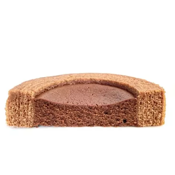 生チョコを使ったチョコケーキのバウム