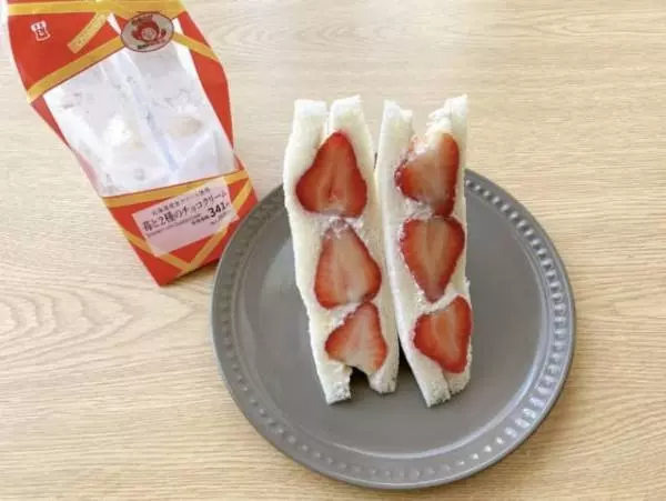 苺の酸味とチョコクリームのバランスが◎