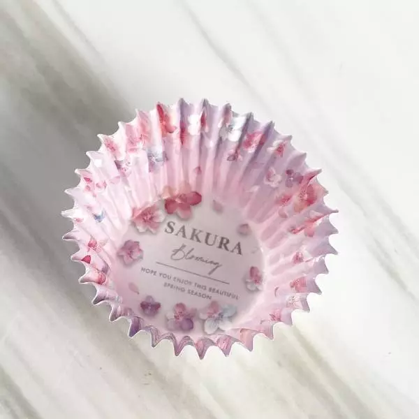 サクラ柄おかずカップ