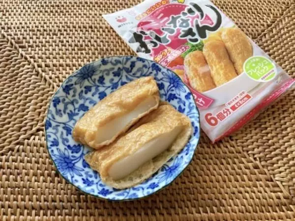 ミニおいなりさんを使ったアレンジレシピです。