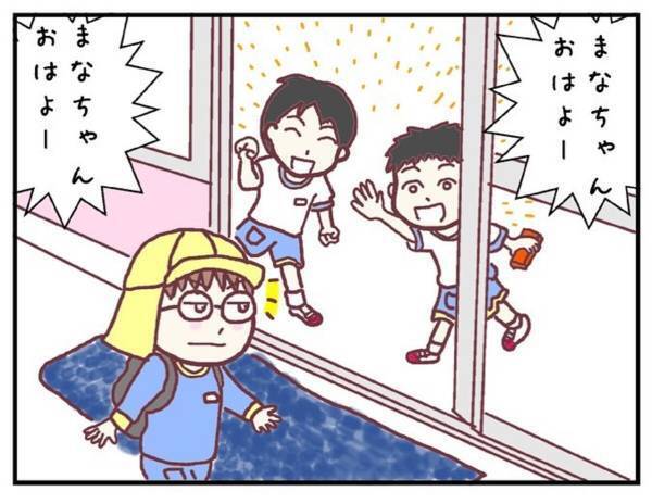 【育児漫画】「いっつもへんしんしてるねん」お友達がヒーローになりきる様子を見た娘の“クールな一言”にびっくり！？