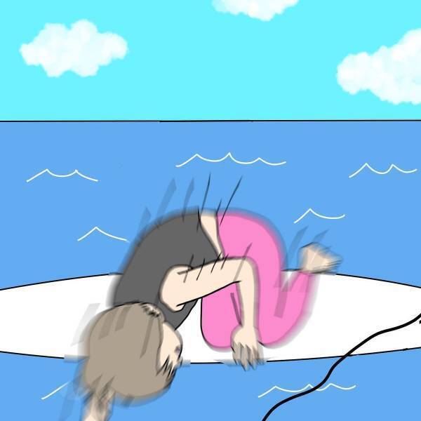 「あっ…」初めての“SUPヨガ”。しかしはじめる前から“トラブル勃発”で…！？→「期待を裏切らない！w」「お茶吹いた」