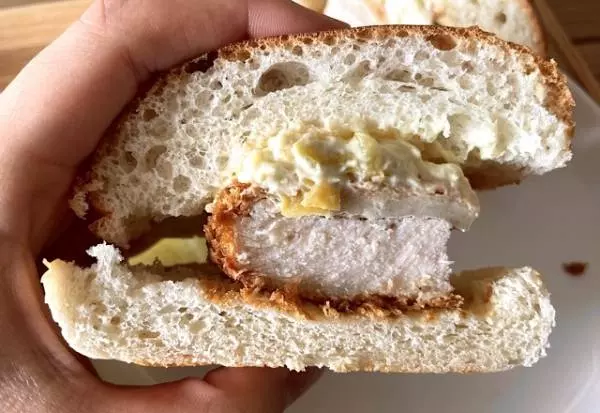 三元豚のとんかつサンド