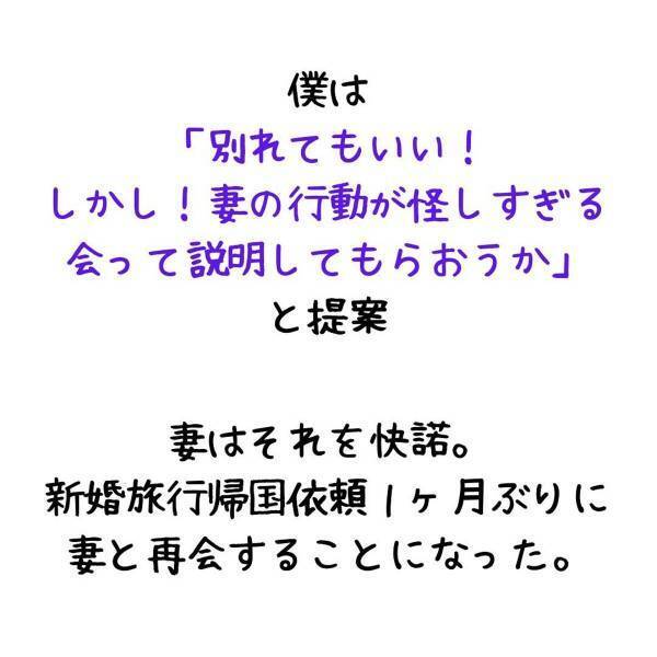 「会って説明してもらおうか」実家ではなく、”ホテルに滞在している”という妻。しかし、領収書やホテルの写真は送ってくれず…？＜妻が不倫男と失踪…そして妊娠＃3＞