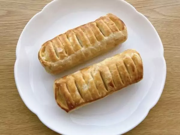 パイ生地はしっとり食感♡