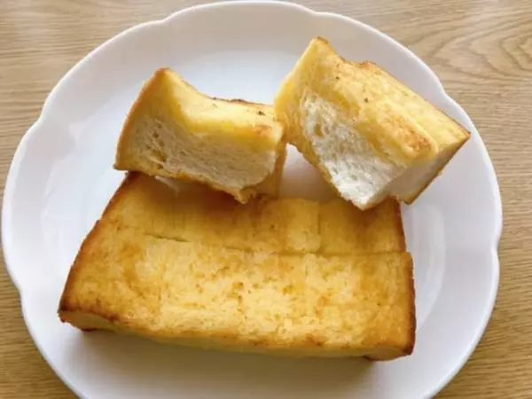 耳の部分は、しっかり固めでもっちり食感。