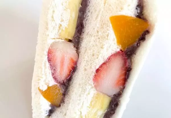 フルーツあんみつ風サンド