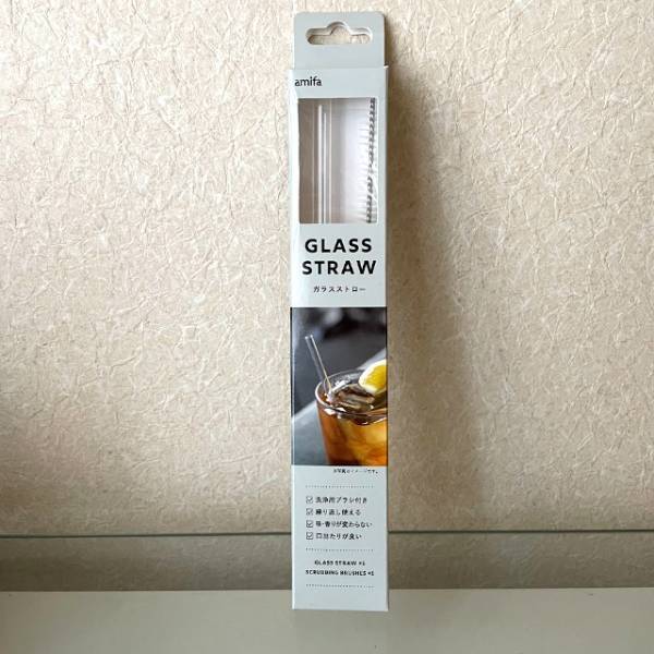 繰り返し使えてエコ◎【キャンドゥ】の“ガラスストロー”が優秀なんです！