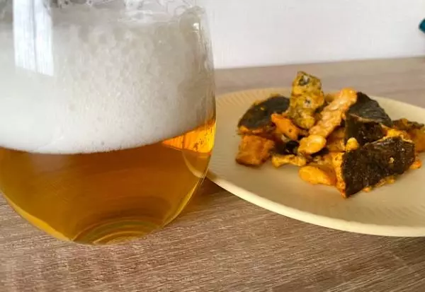 いか天と海苔天タコライス風味