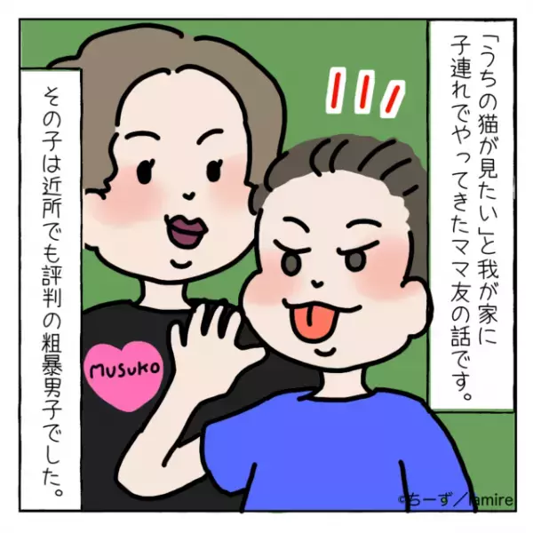 ママ友「こんな猫“処分”しなさいよ！」突然我が家の猫を見にきた迷惑親子。猫に危害を加えようとして反撃され逆ギレ！？＜ママ友トラブル談Vol.20＞