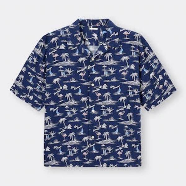 ラフな着こなしに最適な予感◎【GU】の“メンズシャツ”がかわいすぎる！