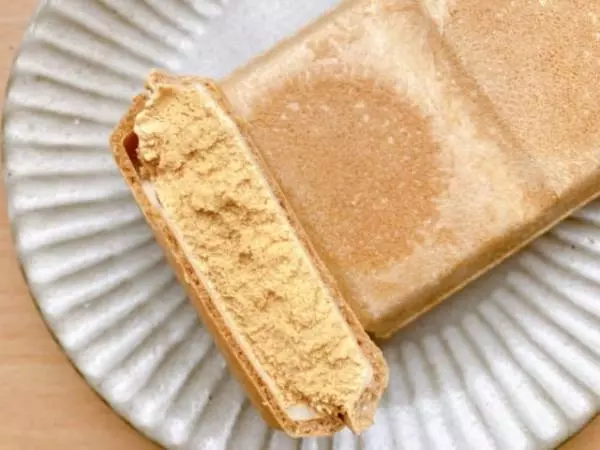 本格的な味わいのキャラメルアイス