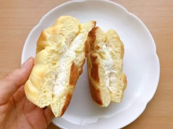 ふんわりコクのあるミルクカスタードクリーム♪