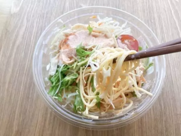 のど越しのよいパスタ