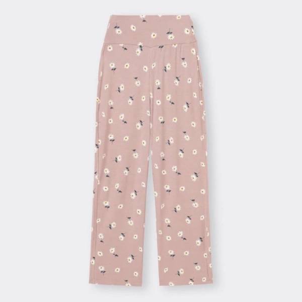 「トレンドライクなフラワー柄デザイン♡」大人かわいい【GU】新作パンツ！