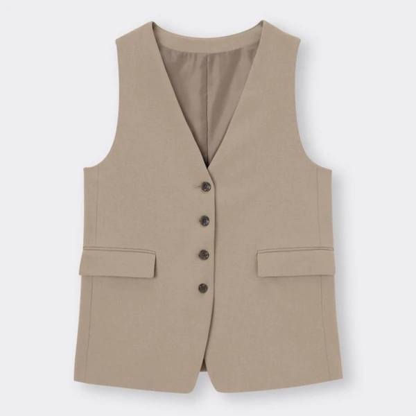 「手軽にトレンドスタイル」【GU】の”ベスト＆ジレ“がオシャレ♪