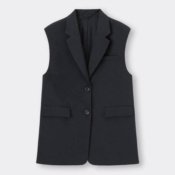 「手軽にトレンドスタイル」【GU】の”ベスト＆ジレ“がオシャレ♪