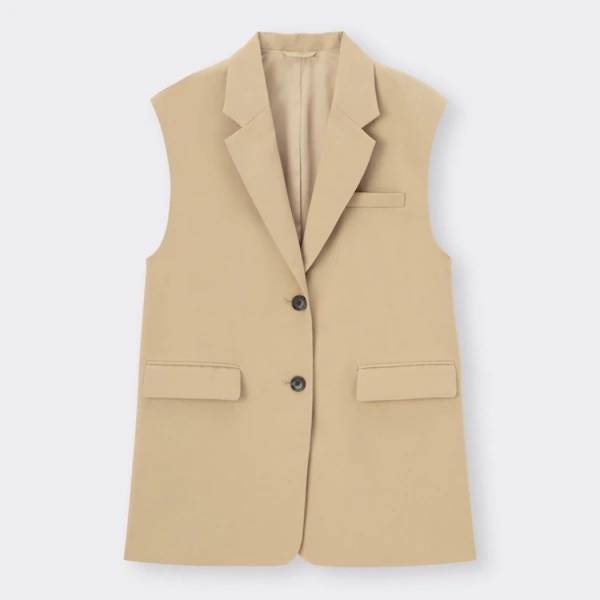 「手軽にトレンドスタイル」【GU】の”ベスト＆ジレ“がオシャレ♪