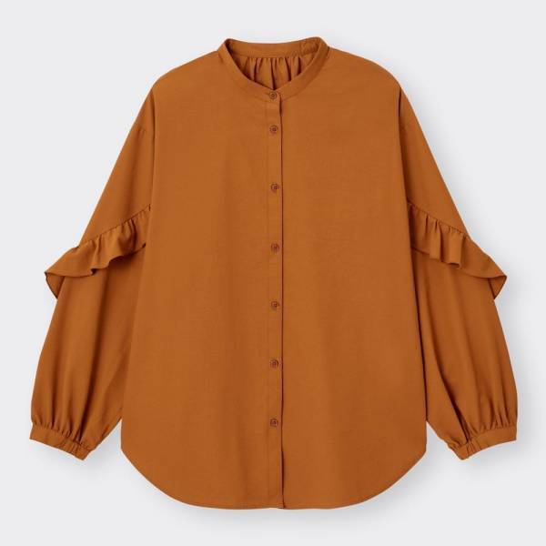 そろそろ秋カラーも意識？【GU】の「長袖トップス」がオシャレ