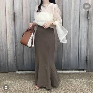 淡色大人女子になりたい方へ♡オシャレさんの「ベージュ・ブラウン 