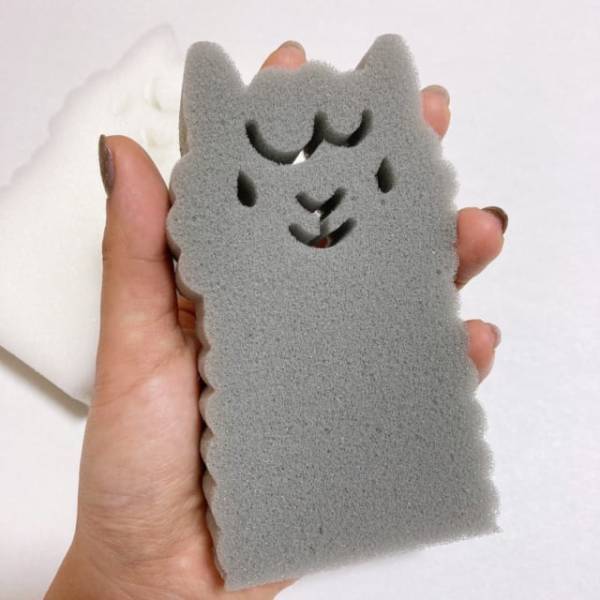 せっかくなら楽しく洗い物！【Seria】の「キッチンスポンジ」が可愛い