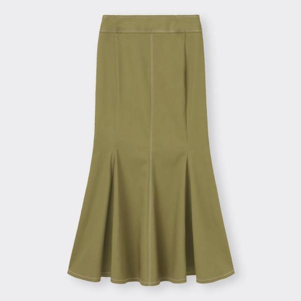 チェック登場で秋感じる♡【GU】の「マーメイドスカート」まとめ