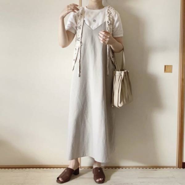 1着あると重宝しちゃう♡キャミワンピース着回しコーデ！