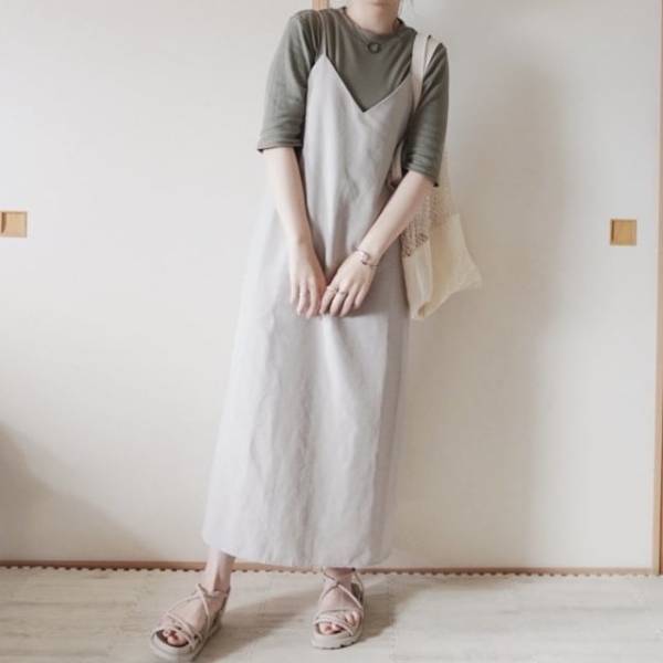 1着あると重宝しちゃう♡キャミワンピース着回しコーデ！