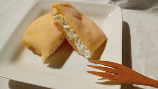 「もちもち食感がたまらない！」【セブン】のもっちりクレープは、優しい甘さでとってもおいしいクレープ生地なんです！