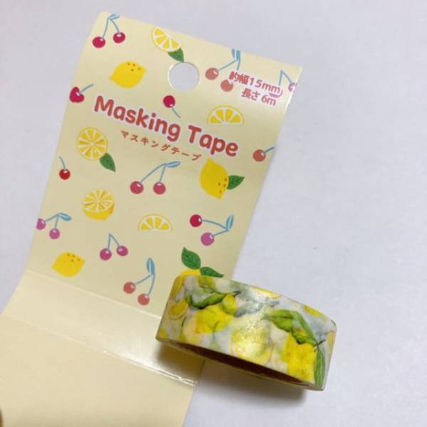 「インテリアにも」【セリア】のマスキングテープがかわいい！