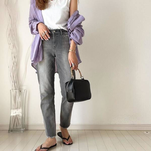 こう合わせるのか…‼人気インフルエンサーから学ぶ「デニムコーデ」特集