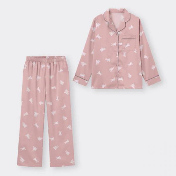 女子会向け♡パジャマパーティーするなら【GU】！”サテンウェア”特集