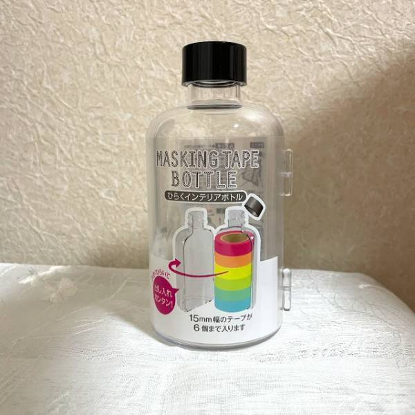 マステがお洒落なインテリアに！【ダイソー】の「ひらくインテリアボトル」が気になる♡